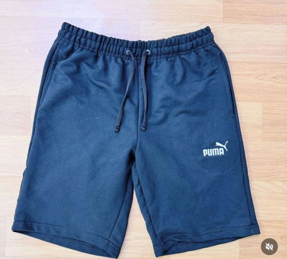 Shorts Moletom Puma - Preto