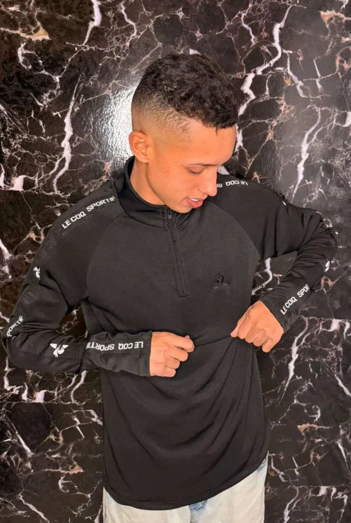 Blusão Fleece Le Coq - Preto
