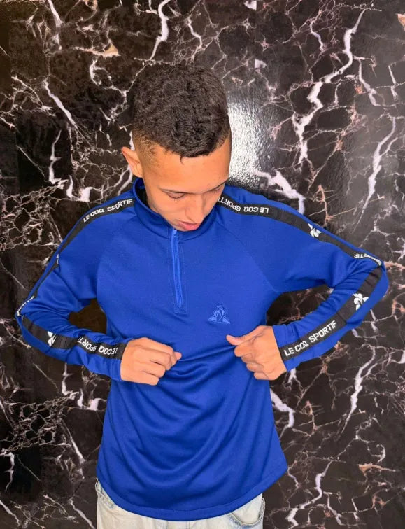 Blusão Fleece Le Coq - Azul