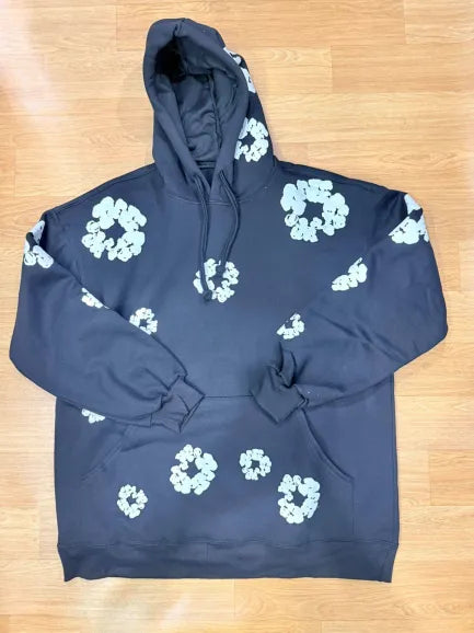 Moletom Canguru Denim Tears - Preto